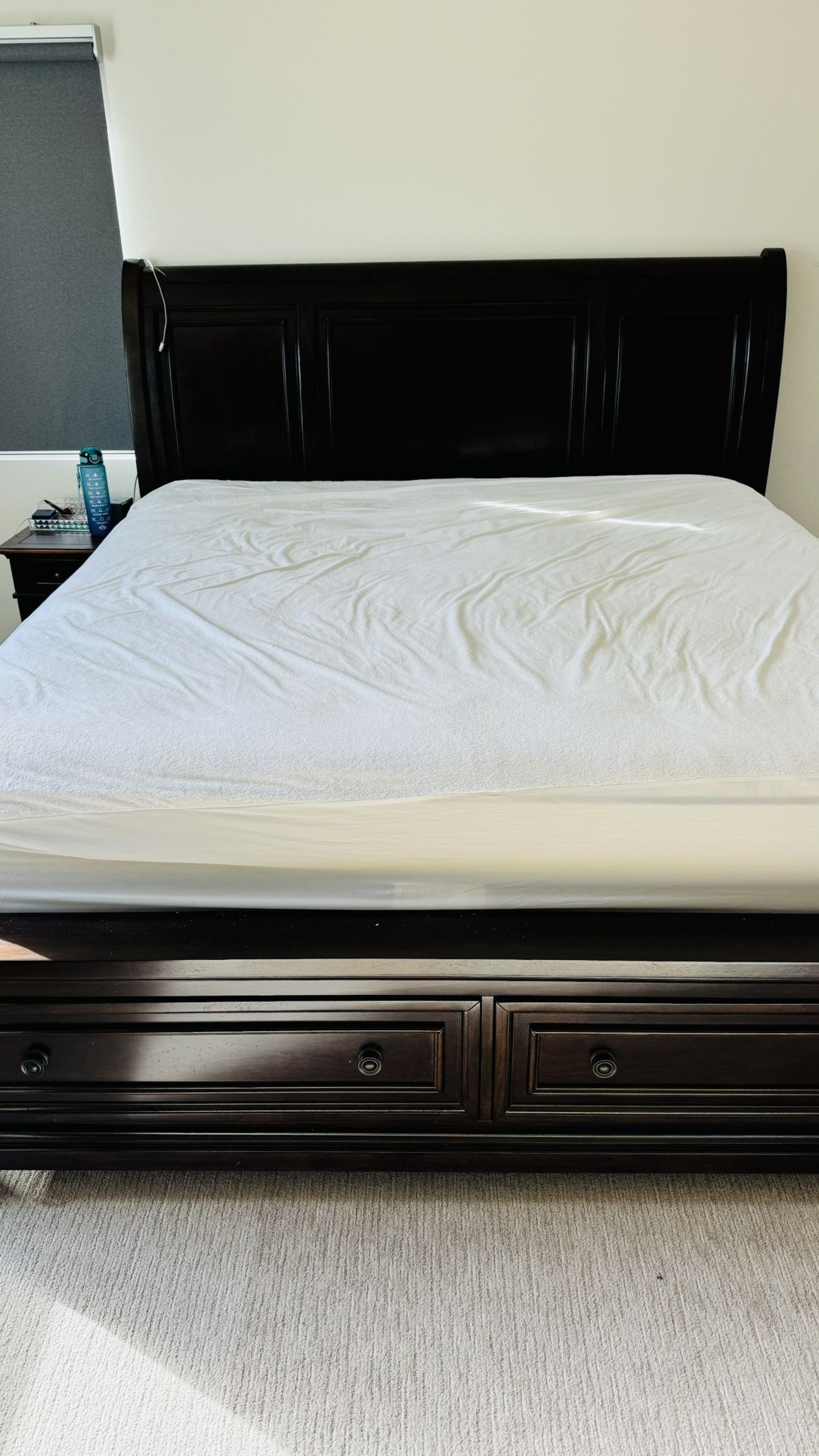 For Sale: Bed Frame with Mattress - Excellent Condition!