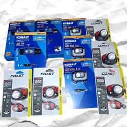 HEADLAMPS (Coast & Kobalt) 