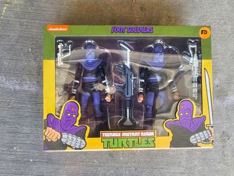 NECA TMNT Foot Soldier Figures