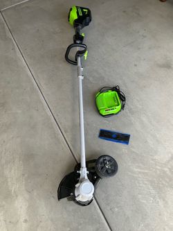 Greenworks Cordless Edger with Charger