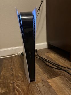 PlayStation 5 and monitor