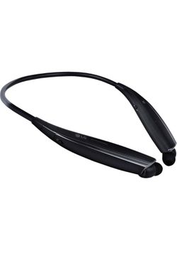 LG HBS-835 TONE Ultra Wireless In-Ear Headphones (Black) Thumbnail