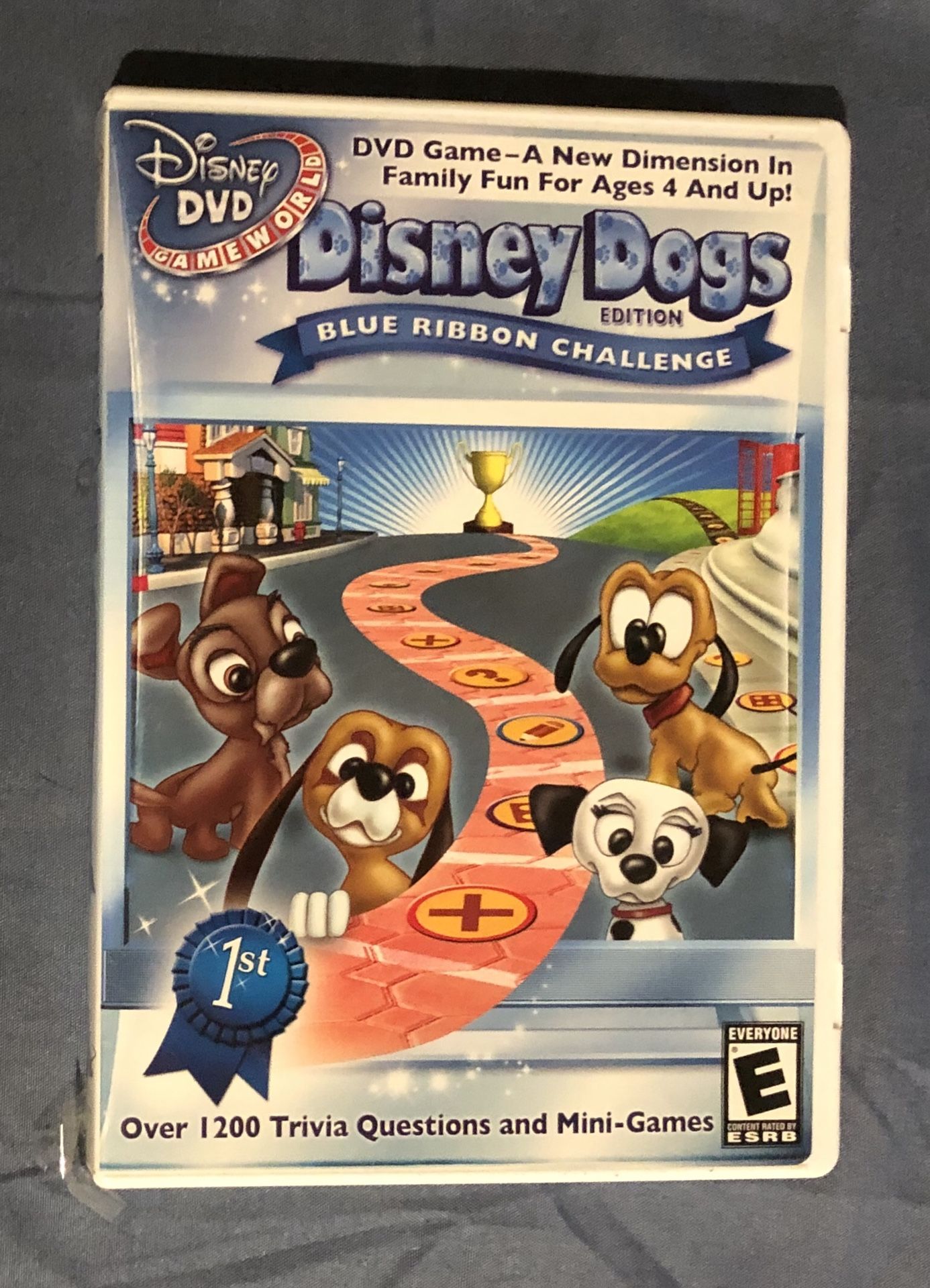 Disney Dogs Blue Ribbon Challenge DVD Game