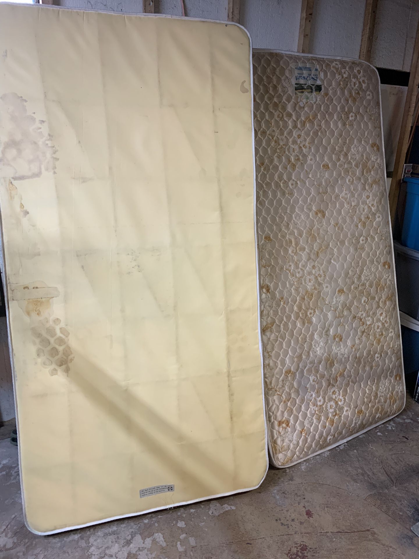Twin Size Box spring And Mattress