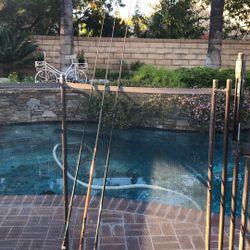 Three Quality 7’0” Casting Fishing Rods-GREAT FOR BASS FISHING!! i