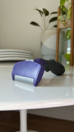 FURminator® deShedding Tool For Medium/Large Cats, Long Hair, Removes Loose Hair From Shedding