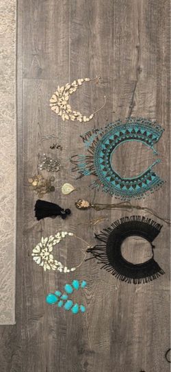 Mixed Costume Jewelry Lot – Necklaces and Earrings