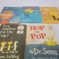 Vintage Set Of Dr.Suess Books From 1958 To 1963