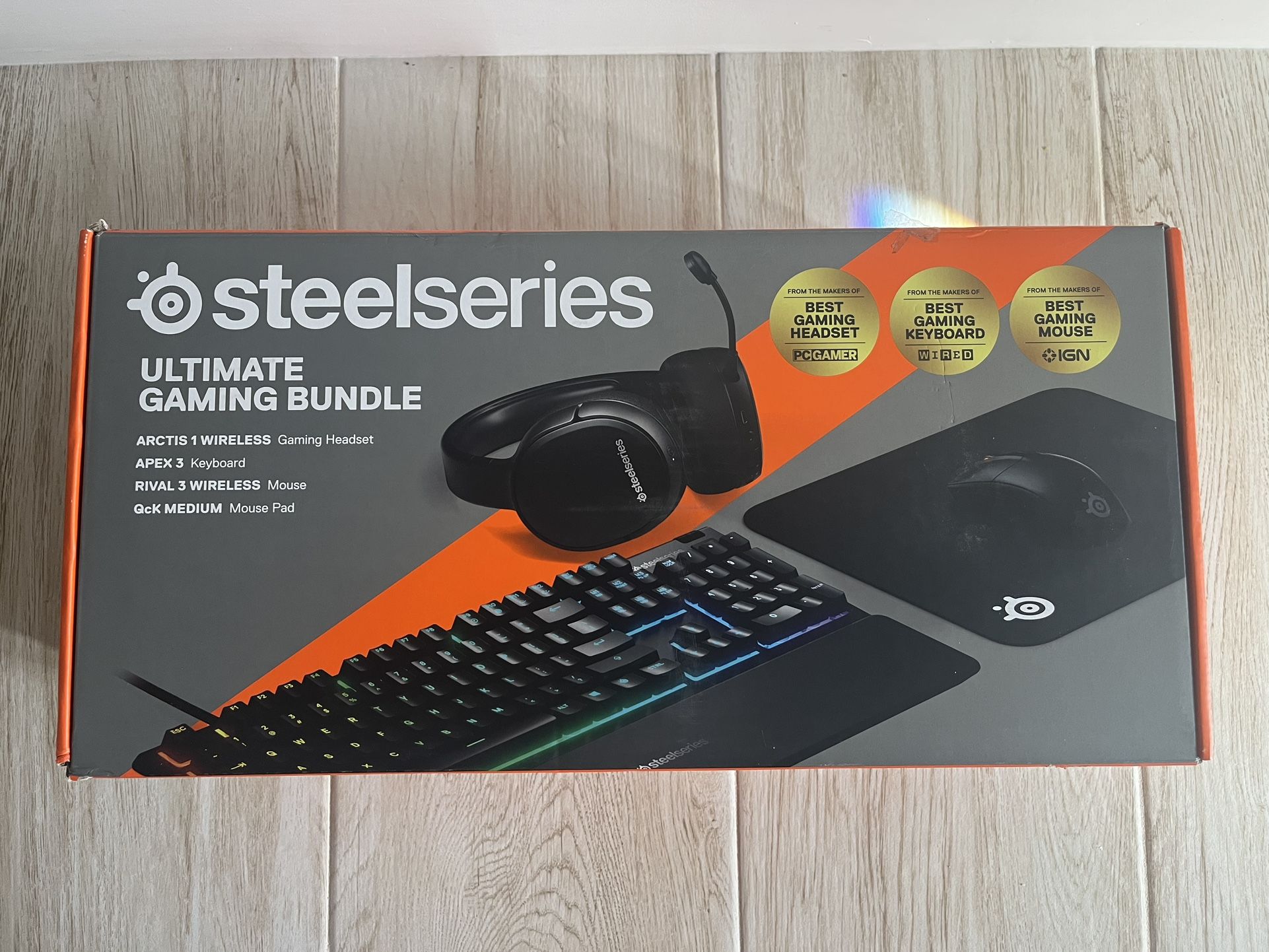 SteelSeries Premier 4 Piece Gaming Bundle
