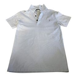 AllSaints SmallSaints grey cotton polo boy SZ 11