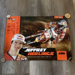 Jeffrey Herlings Team Autograph Poster