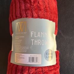Wayland Square Flannel Throw  (50 in. x 70 in.) 