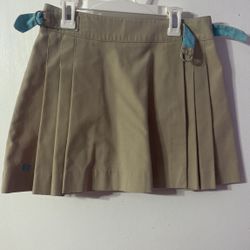 Back To School Uniform Skirt~ One Size Fits Most~Adjustable Waistband 
