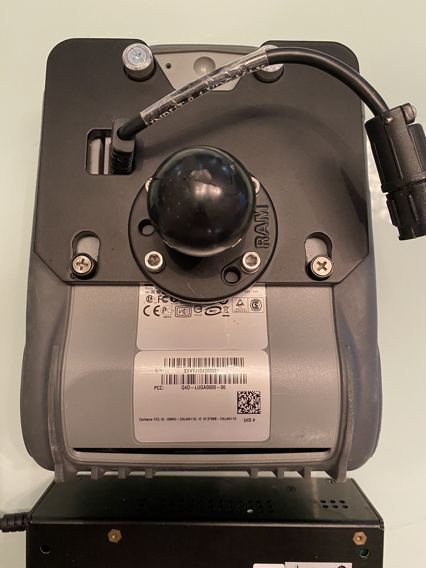 Zebra QL420+ Q4D LUGA0000 00 Mobile Thermal Printer,Transfer pack & Power Supply.