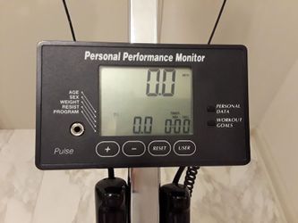 Nordictrack personal best sale performance monitor manual