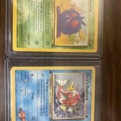 1990’s pokemon cards