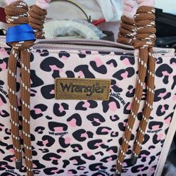Wrangler Cheetah Print Tote
