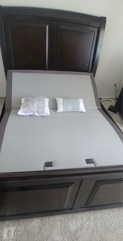 Queen bed frame
