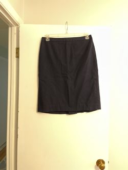 Jcrew Navy Pencil Skirt
