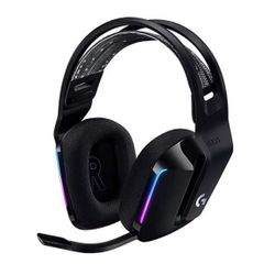 Logitech G733 Wireless RGB Gaming Headset with Detachable Mic