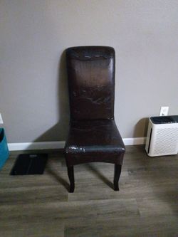 Leather chairs