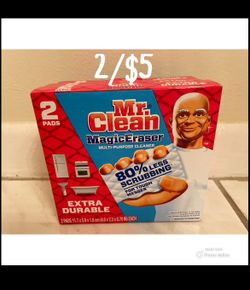 Mr. Clean Magic Eraser 2/$5
