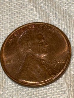 1942 no mint mark wheat penny