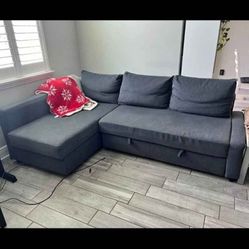 IKEA FRIHETEN SLEEPER SECTIONAL COUCH SOFA 