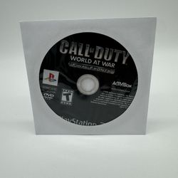 Call of Duty: World at War Final Fronts (Sony PlayStation 2, 2008 PS2) Disc Only