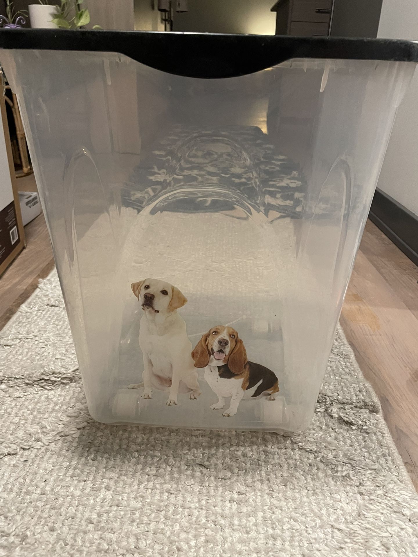 Storage Container With Wheels 