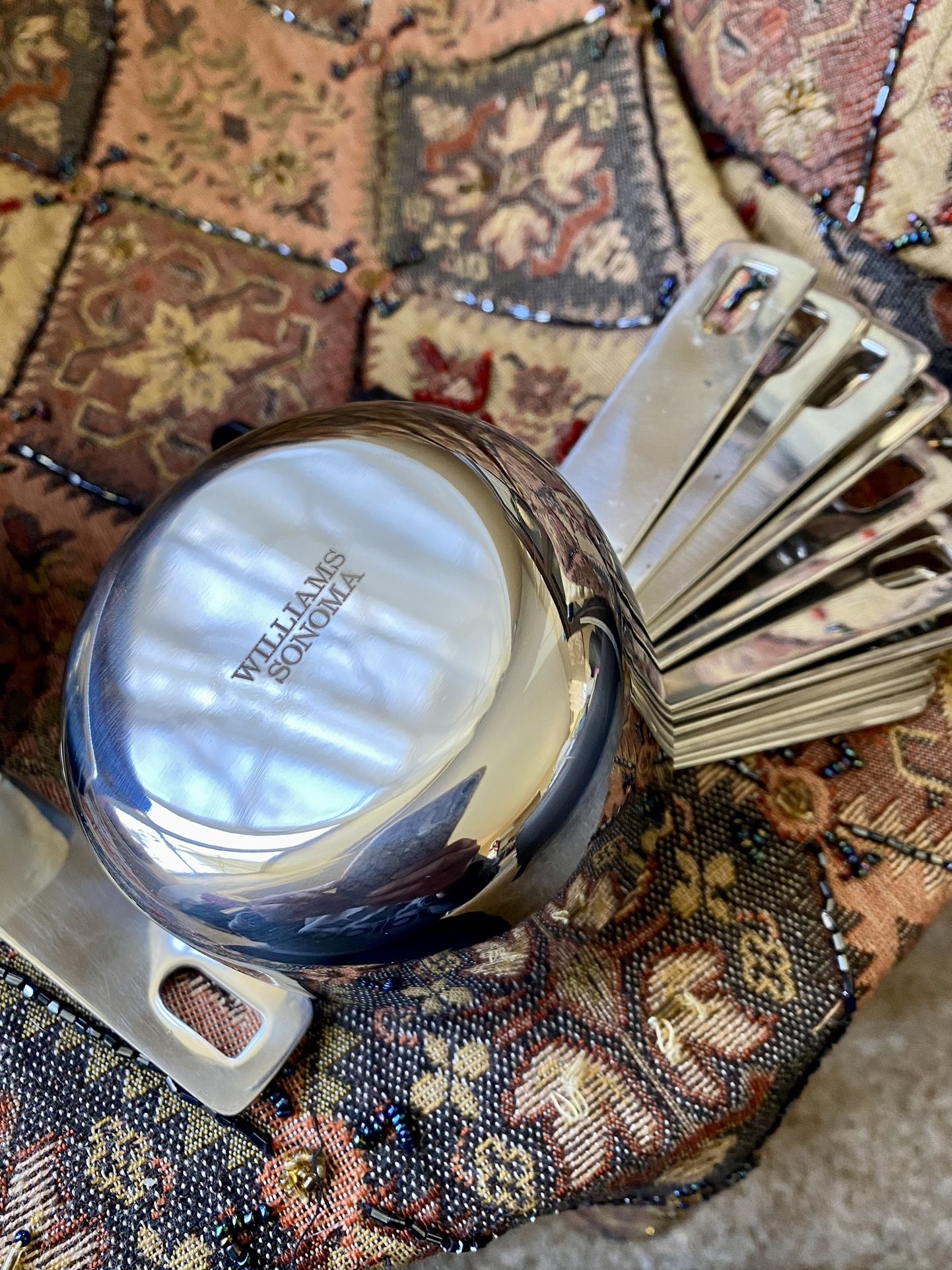Williams Sonoma 14 Piece Stainless Measuring Cups And Spoons