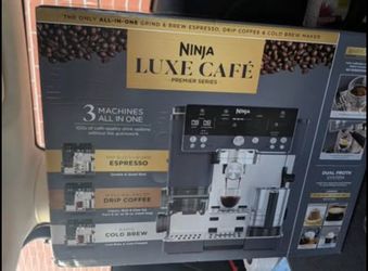 Ninja luxe cafe espresso machine new