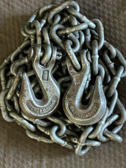 5/16 G43 High Test 8 Foot Double Anchor Chain.