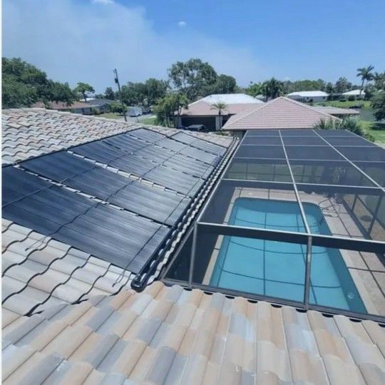 Pool solar Panels & Solar