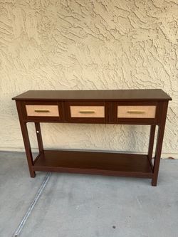 Entryway Table With Storage