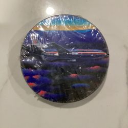 4 PCS American Airlines Cardboard Coasters (4 inch Diameter)
