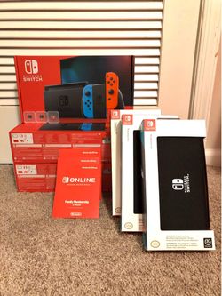 Nintendo Switch With Case, Member Ship