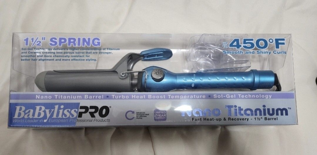BaByliss Pro Nano Titanium Curling Iron