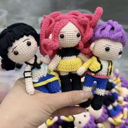 🧶handmade Crochet KPop Demon Hunters Doll