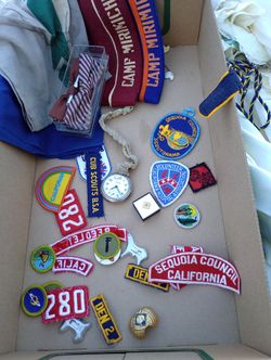 Vintage Scouts Patches Etc. 
