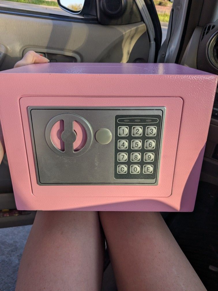 Small Pink Safe