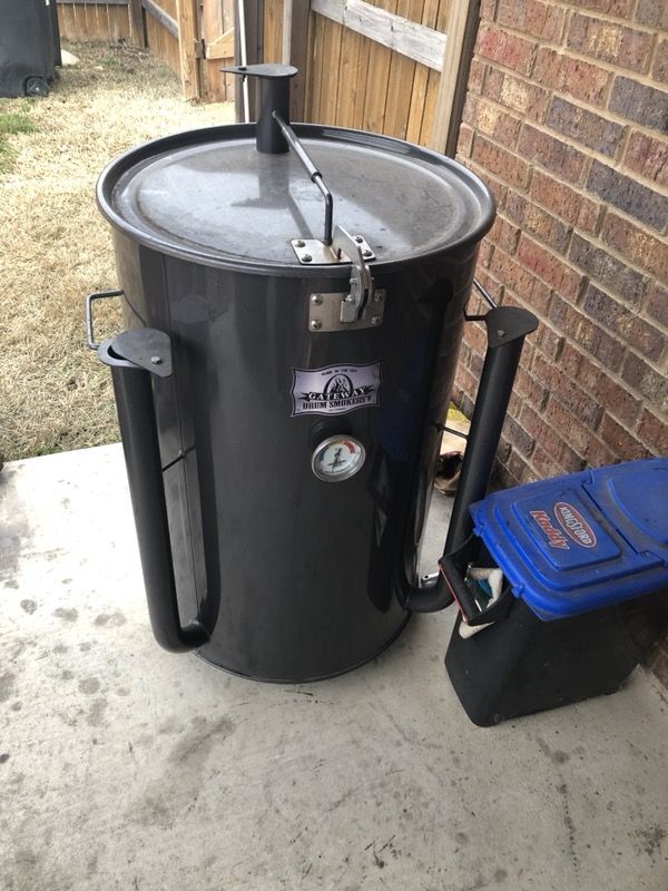 Gateway 55 gal drum smoker