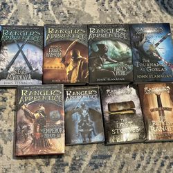 John Flanagan Ranger's Apprentice Book Lot, Proce Is Firm