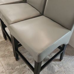 Grey Counter Height Stools 
