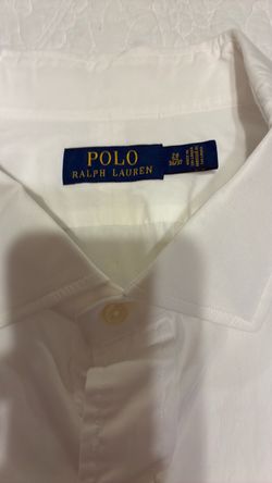 $30-Polo Ralph Lauren White Dress Shirt Size 3x- 20