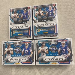 2021 Panini Prizm NFL Football Blaster Box Walmart 24 Cards Orange Lazer Prizms