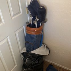 Beginner Golf Club Full Set Spalding Oversize Legacy Gold