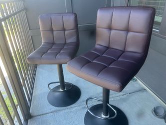 Leather Bar stools