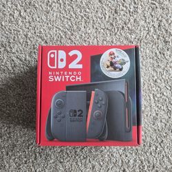Nintendo Switch 2 + Mario Kart Bundle – Sealed