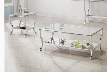 Coffee table and end table